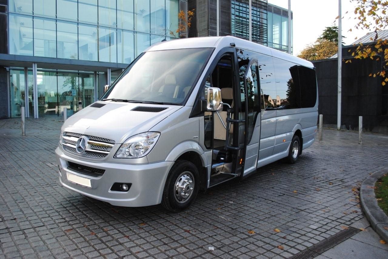 hiring a minibus company