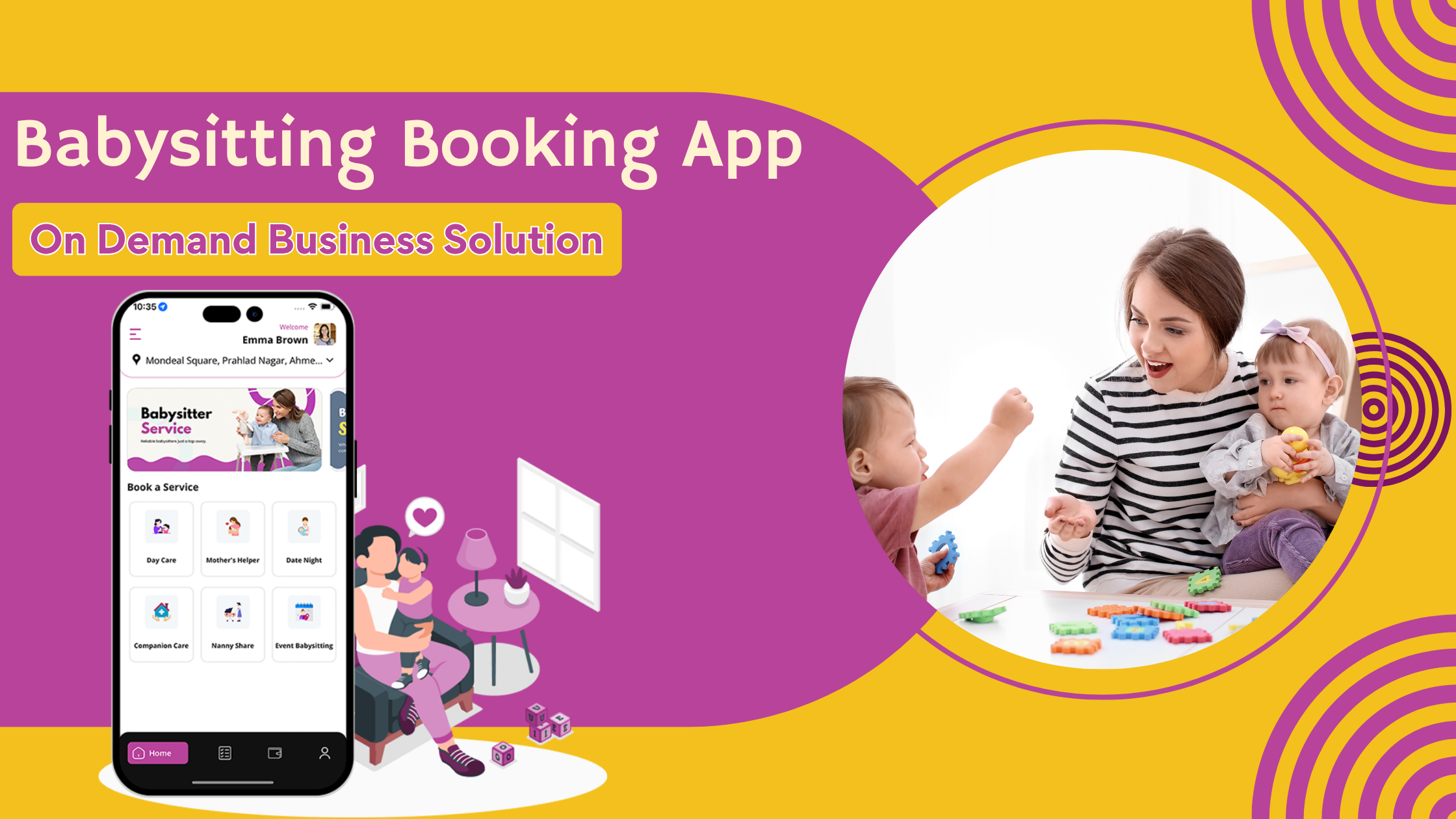 Babysitting Booking App