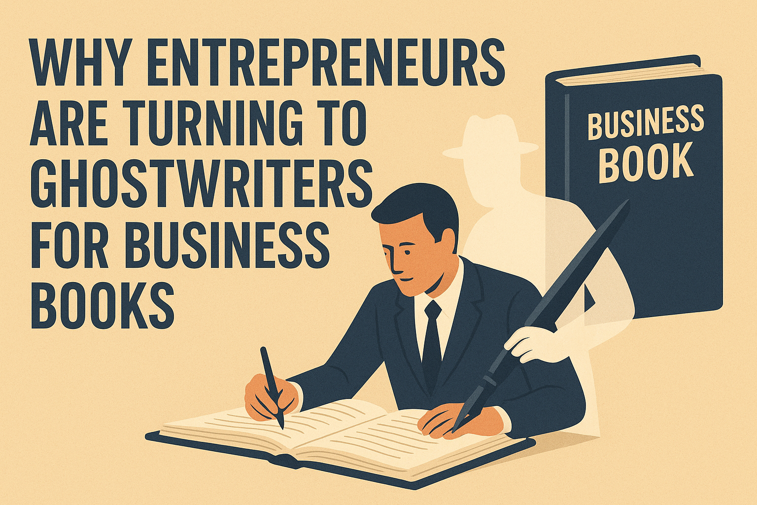 Why Entrepreneurs Are Turning to Ghostwriters for Business Books