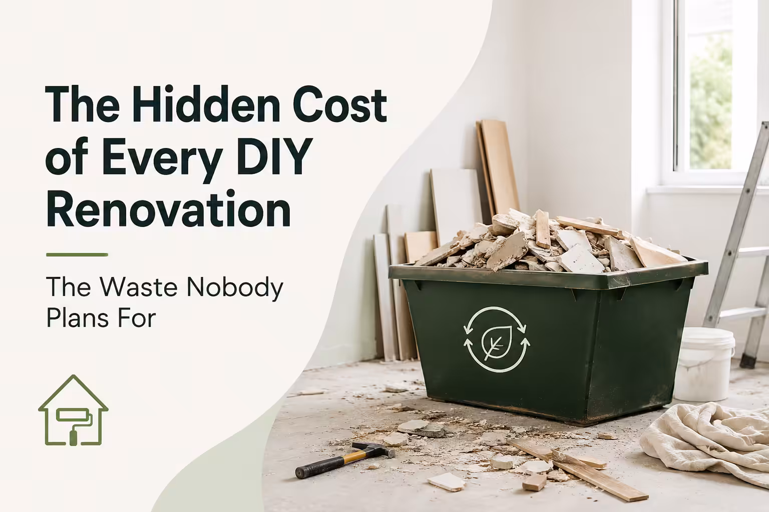 The Hidden Cost of Every DIY Renovation: The Waste Nobody Plans For