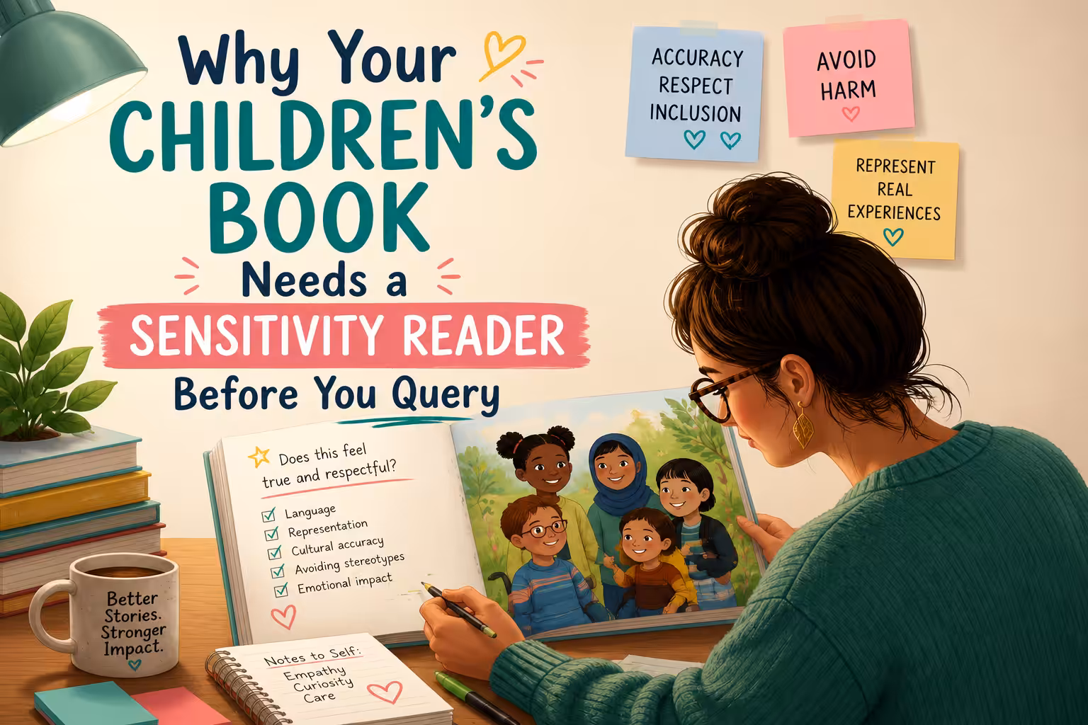 sensitivity reader for children's book